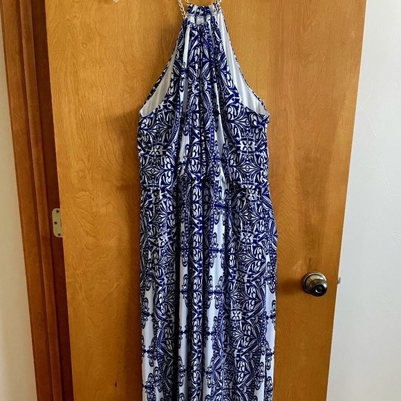 Bisou Bisou Halter Maxi Dress - Picture 1 of 6